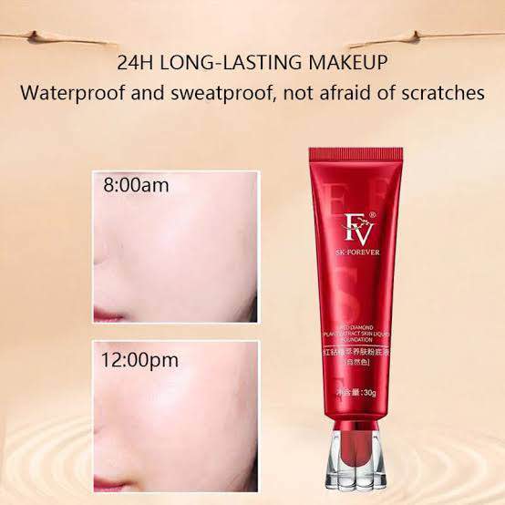FV Oil Absorb Ivory Liquid Foundation 30g – Matte Finish