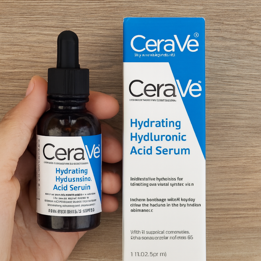 CeraVe Hydrating Hyaluronic Acid Serum 30ml – 24HR Hydration for Normal to Dry Skin