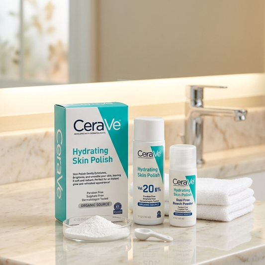 CeraVe Hydrating Skin Polish – Gentle Face Exfoliator for Smooth Skin
