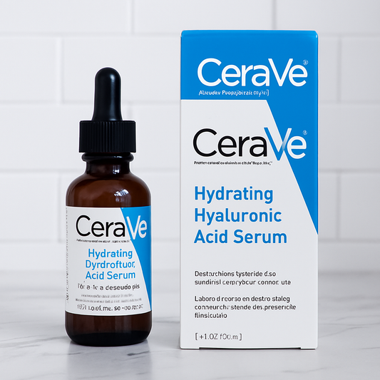 CeraVe Hydrating Hyaluronic Acid Serum 30ml – 24HR Hydration for Normal to Dry Skin