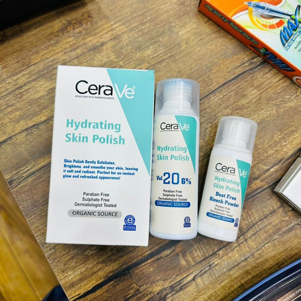 CeraVe Hydrating Skin Polish – Gentle Face Exfoliator for Smooth Skin