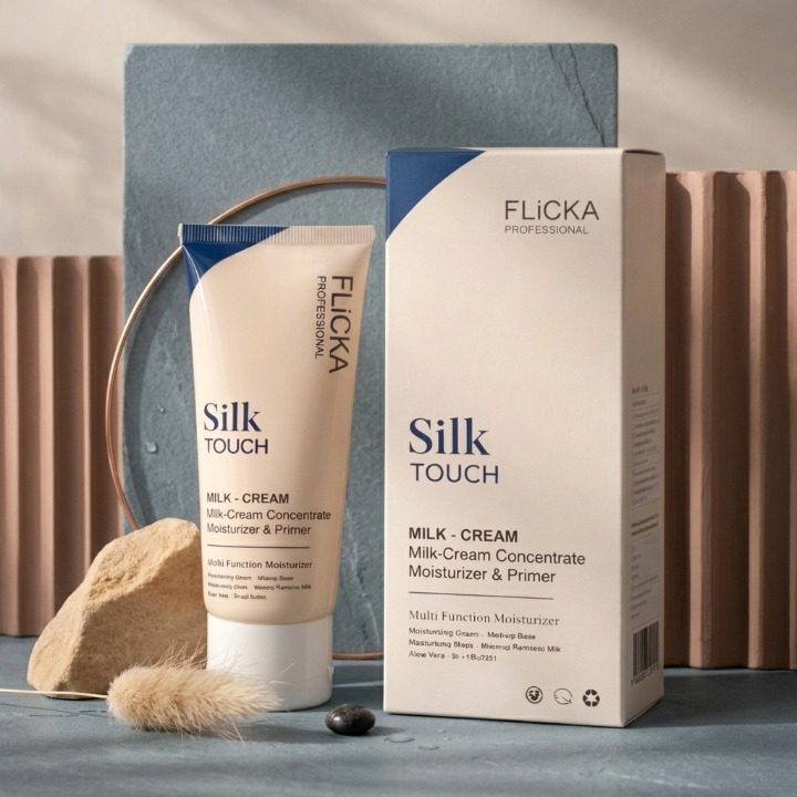 Flicka Silk Touch Milk-Cream Concentrate 60g – Moisturizer & Primer